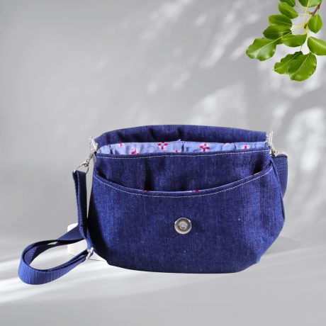 kleine Umhängetasche Damen/Clutch/Handtasche/maritim Anker Tasche
