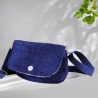 kleine Umhängetasche Damen-Jeanstasche-Blumenmuster-Clutch-gelb