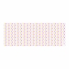Stiftebecher Tropfen pink/rosa inkl. 12 Dreikant Buntstiften