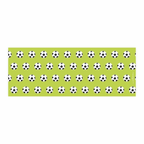 Stiftebecher Fußball grün inkl.12 Dreikant Buntstiften