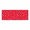 Stiftebecher Sterne rot/weiß inkl.12 Dreikant Buntstiften