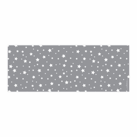 Stiftebecher Sterne grau/weiß - Stifteköcher Stiftehalter