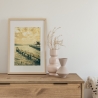 Fotografie Entensteg  FineArtDruck Vintage Look