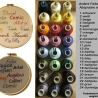 Projekttasche Handarbeitskorb Bobbeltasche Blumen Stricken