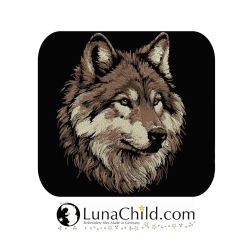 NEU AUFWENDIGE Stickdatei Wolf Varg  LunaChild