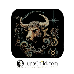 Neu Stickdatei Sternzeichen Stier LunaChild Zodiak
