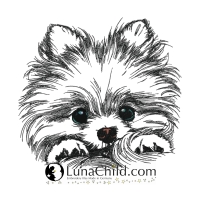 NEU Stickdatei Pomeranian Lou Welpe Zwergspitz Hund