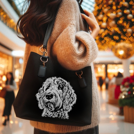 Neu Stickdatei Golden Doodle Camilla Hund LunaChild