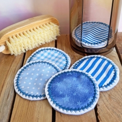 Kosmetikpads Kompressen Stickdatei einzeln und Mehrfachbogen Kosmetikpads Kompressen Stickdatei einzeln und Mehrfachbogen