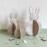 Steckei Osterhase ITH zweiteilige Hasen zum Zusammenstecken 
