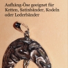 Ketten-Anhänger Glücksengel Halbmond Schmuckanhänger Schmuck Mond