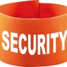 Klett-Armbinde 10 cm Höhe bedruckt mit SECURITY
