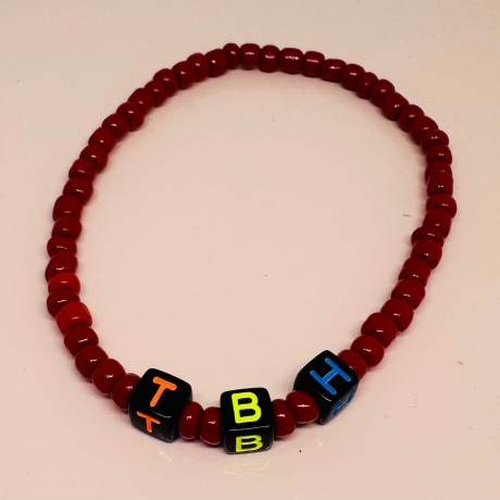 Trend Statement-Armbänder Jugendwort Handgemacht personalisierbar