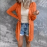 Damen-Sommer-Cardigan/Longshirt, orange, Größe M, neu