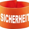 Klett-Armbinde 10 cm Höhe bedruckt mit SICHERHEIT