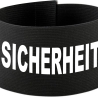 Klett-Armbinde 10 cm Höhe bedruckt mit SICHERHEIT