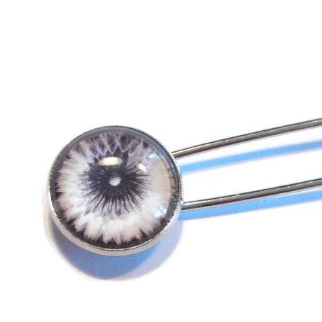 Schalnadel Ponchonadel PUSTEBLUME Cabochon Tuchnadel