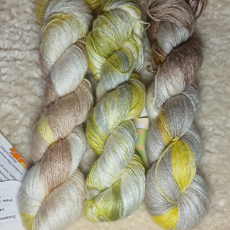 Silk, handgefärbte Wolle, Seide, Wolle mit Seide, Seidenwolle