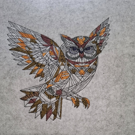 Eule - 18.90 x 18.82 cm
