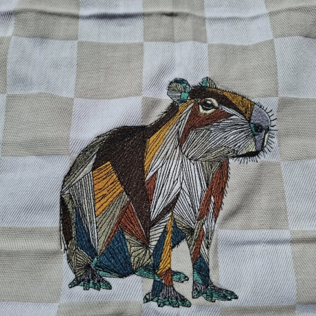 Capybara - 17.41 x 18.20 cm