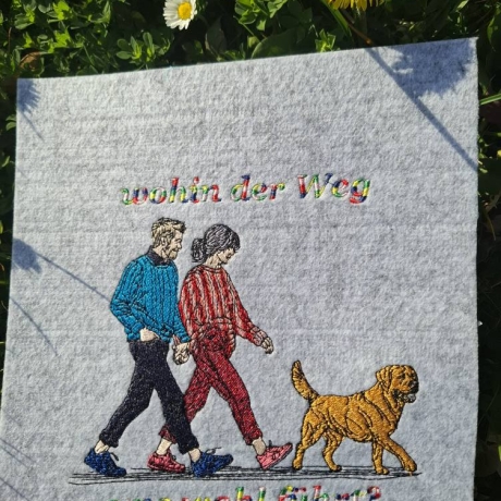 wohin... - 19.32 x 18.96 cm