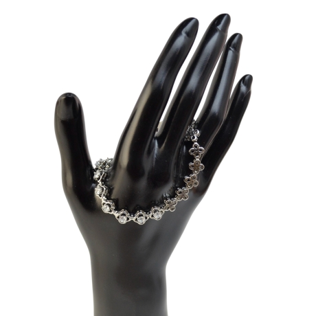 Versilberte Armbänder Damen Schmuck Mit Eleganz