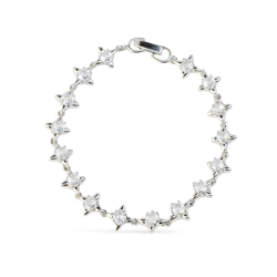 Versilberte Armbänder Perfektes Geschenk Für Frauen