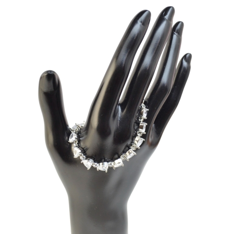 Versilberte Armbänder Schlicht Und Elegant Für Damen