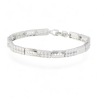 Versilberte Armbänder Für Moderne Frauen