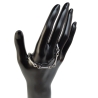 Versilberte Armbänder Eleganter Schmuck Für Damen