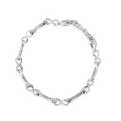 Versilberte Armbänder Eleganter Schmuck Für Damen