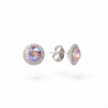 Versilberte Ohrringe Damen Elegant Zeitlos Schmuck Geschenk
