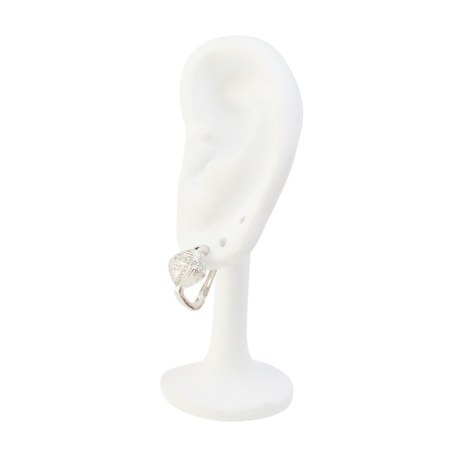 Versilberte Ohrringe Perfektes Geschenk Für Damen