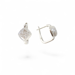 Versilberte Ohrringe Perfektes Geschenk Für Damen