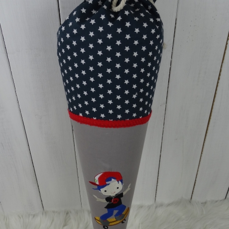 Schultüte, Zuckertüte, Einschulung, Skater
