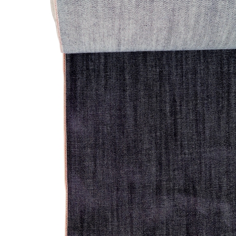 Selvedge-Denim indigo 15 oz schwer 79 cm breit 100% Biobaumwolle