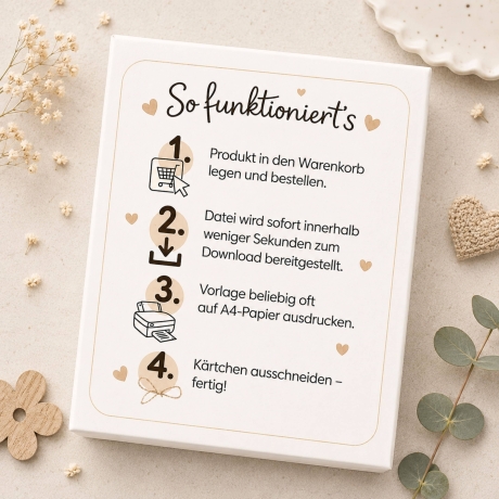 Einladung Einschulung – Personalisierbare PDF Vorlage