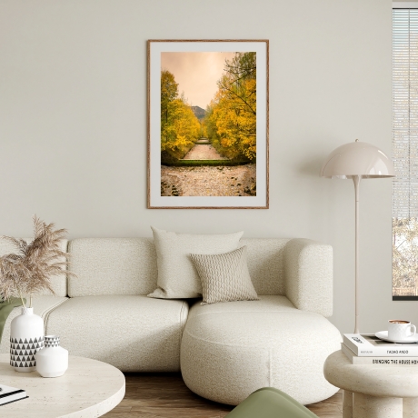 Fotografie Flussbett im Allgäu - FineArt Druck