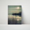 Fotografie Lichtreflexion See  FineArt Druck