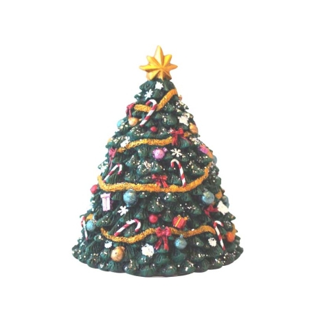 Spieluhr Tannenbaum, handbemalt, SP 56070