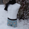 Boxershorts handmade Einhorn, Schwein Männer, Retroshorts