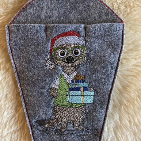  VS | Weihnachts-Crew - Erdmännchen 1 | 8.30 x 13.20 cm