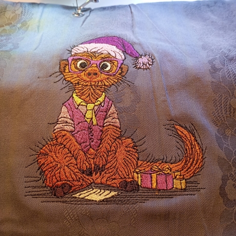  VS | Weihnachts-Crew - Erdmännchen 2 | 12.34 x 13.26 cm