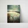 Fotografie Steg Moody - FineArt Druck