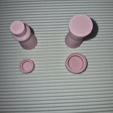 Mal- und Modellierhilfe – Basisplatte mit 4 Stempeln