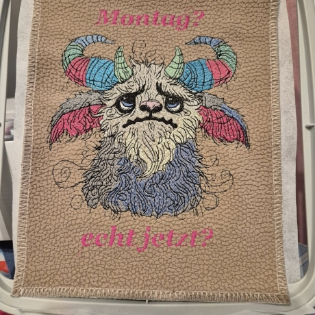 Montag... echt jetzt? - 14.99x18.25 cm
