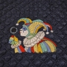 Mardi Gras Clown - Größe 19,5 x 16,3 cm