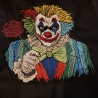 Clown - eine Rose für dich, Date? - Größe 18,9 x 19,5 cm