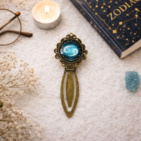 Personalisiertes Lesezeichen Sternzeichen Geschenkidee