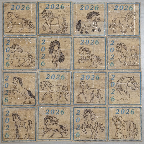 ITH | Untersetzer | Appaloosa - oneline | 9.68 x 9.67 cm